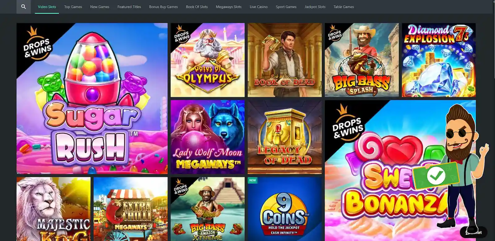1Bet Casino Games