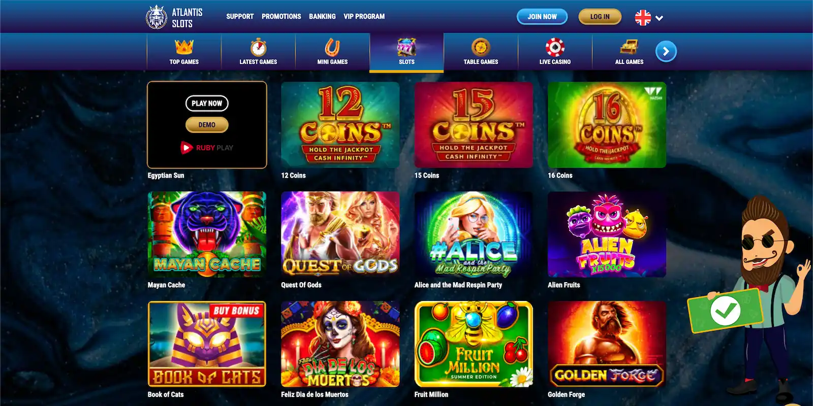 Atlantis Slots Games