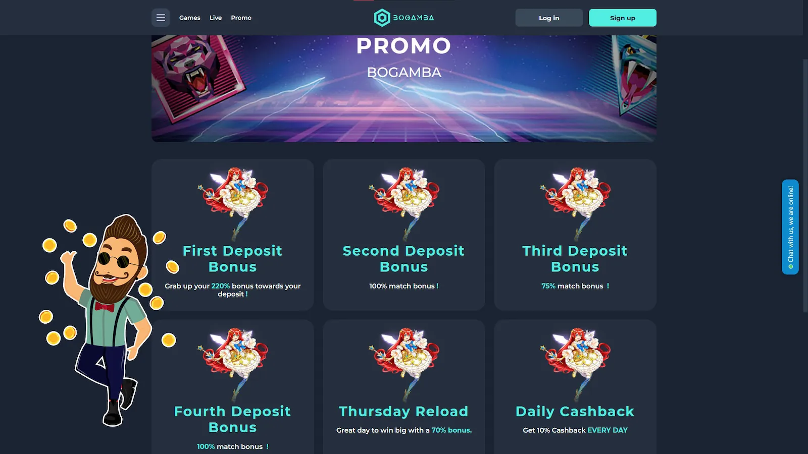 Bogamba’s Promo Bonanza