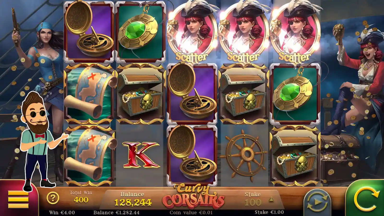 Curvy Corsairs Slot Review