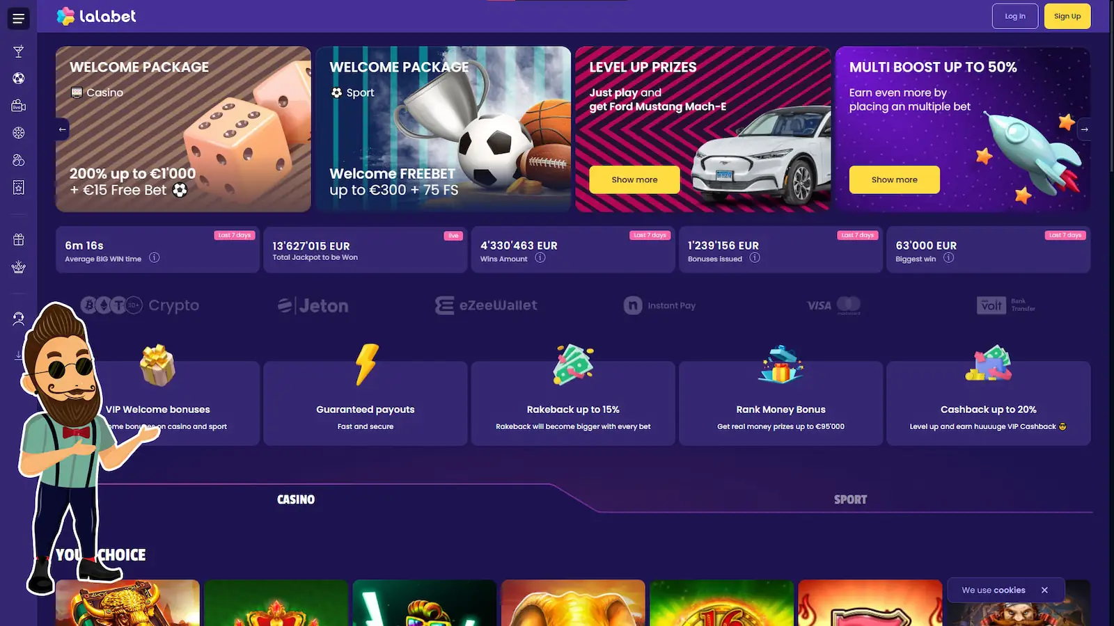 LalaBet Casino Review