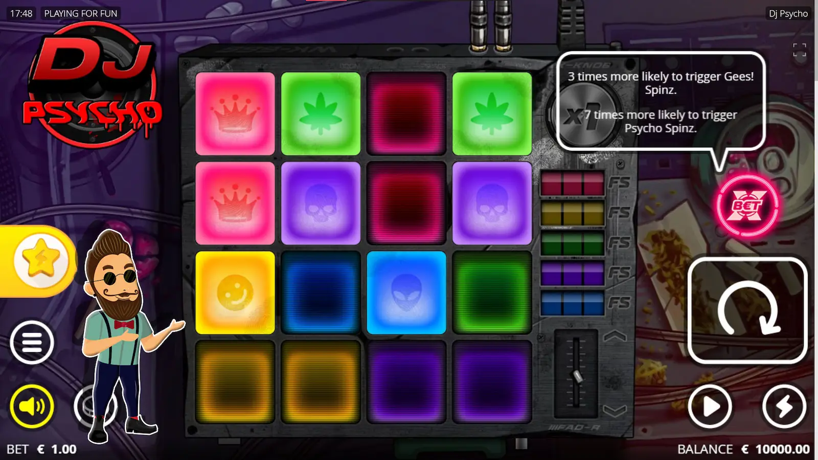 DJ Psycho Slot Review