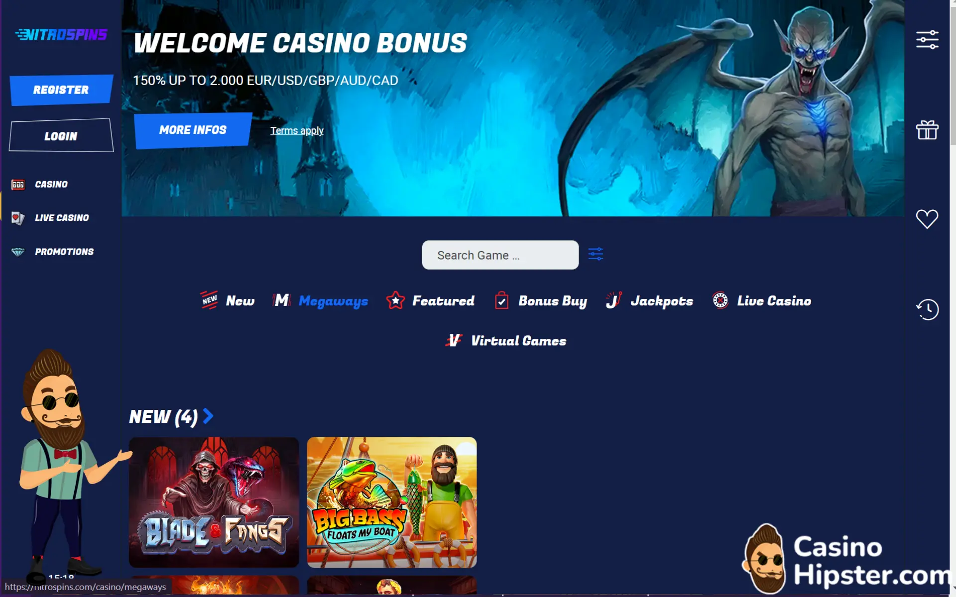 Nitrospins Casino Review