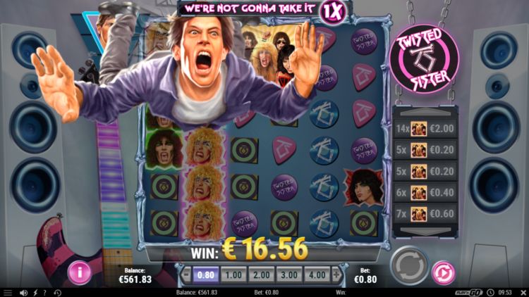 Twisted Sister slot review play n go win