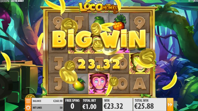 Loco the monkey slot review big win