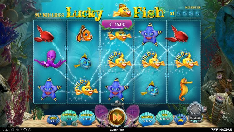 Lucky Fish slot review Wazdan big win