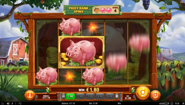 Piggy Bank Farm slot feature