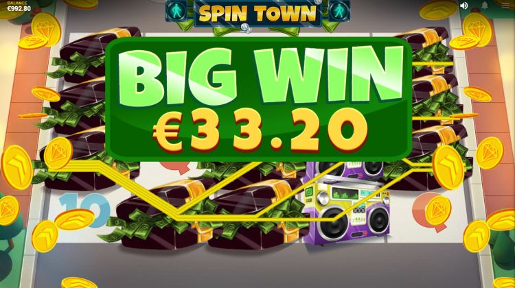 Spin Town Red Tiger slot review big win