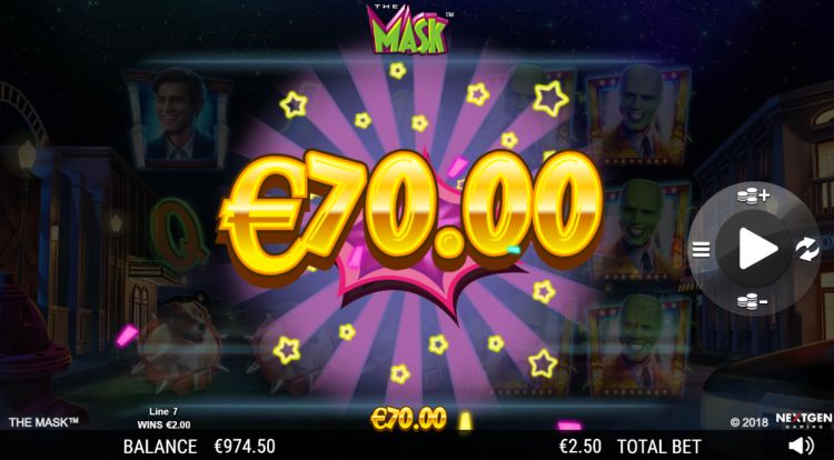 The Mask slot review big win