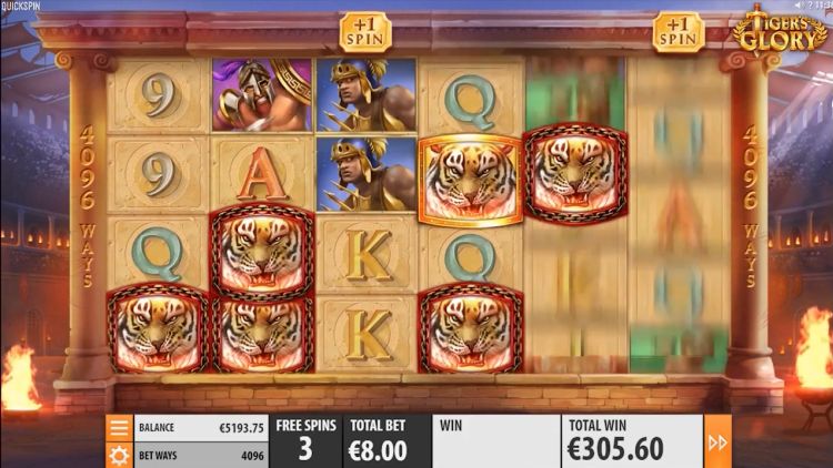 Tigers glory slot review Quickspin bonus