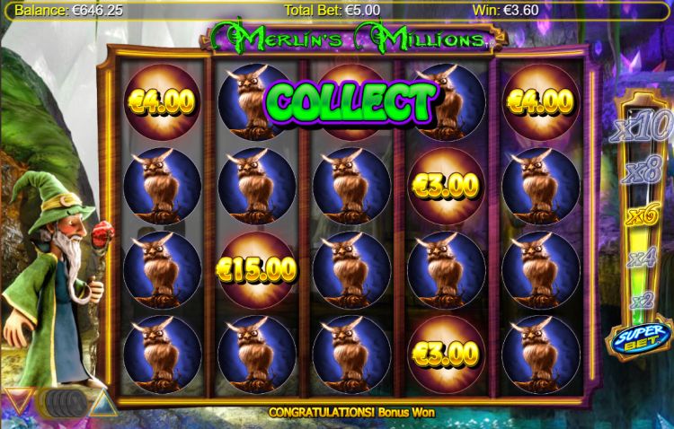 merlins-millions-slot pick em bonus