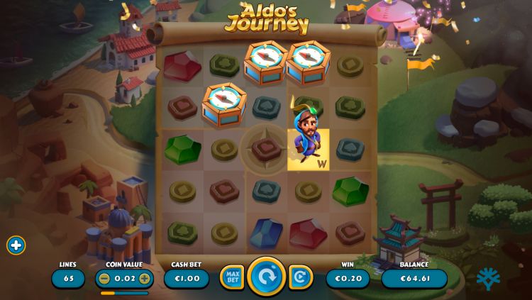 Aldo's Journey slot yggdrasil bonus trigger