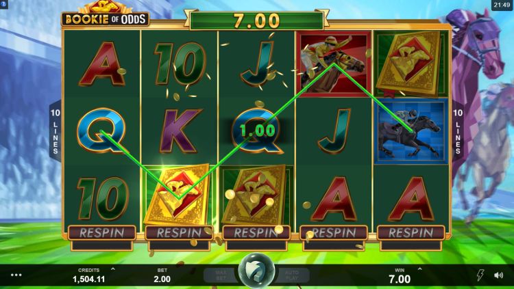 Bookie of odds slot review Microgaming trigger