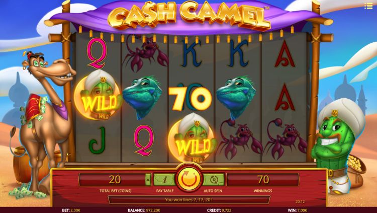 Cash Camel review isoftbet win