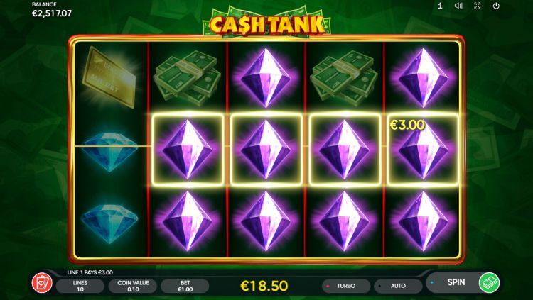 Cash tank slot endorphina review