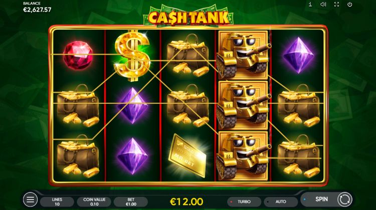 Cash tank slot endorphina