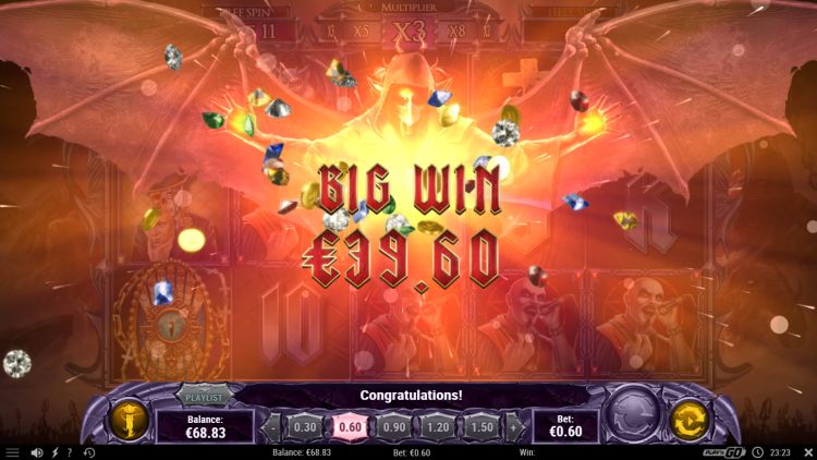 Demon slot review Play n GO big win