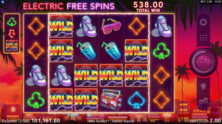 Electric Avenue slot