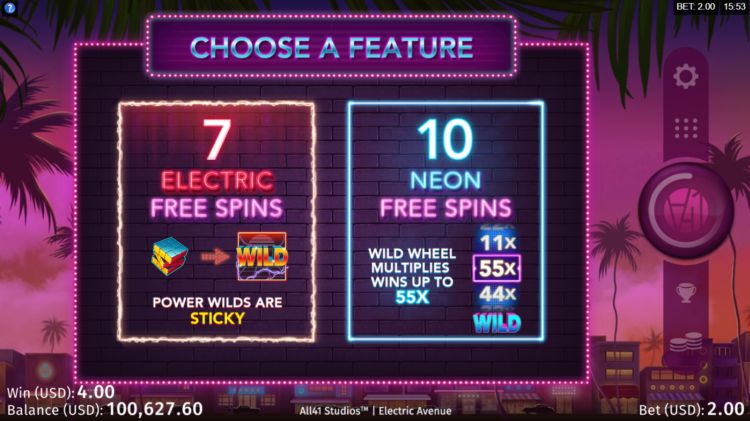 Electric avenue slot review microgaming bonus