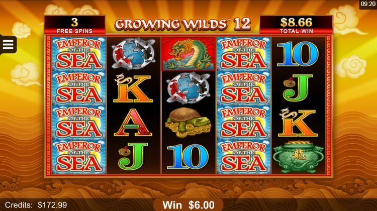 Emperor of the Sea microgaming pokie