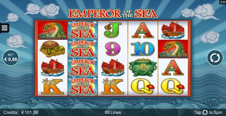 Emperor of the Sea microgaming