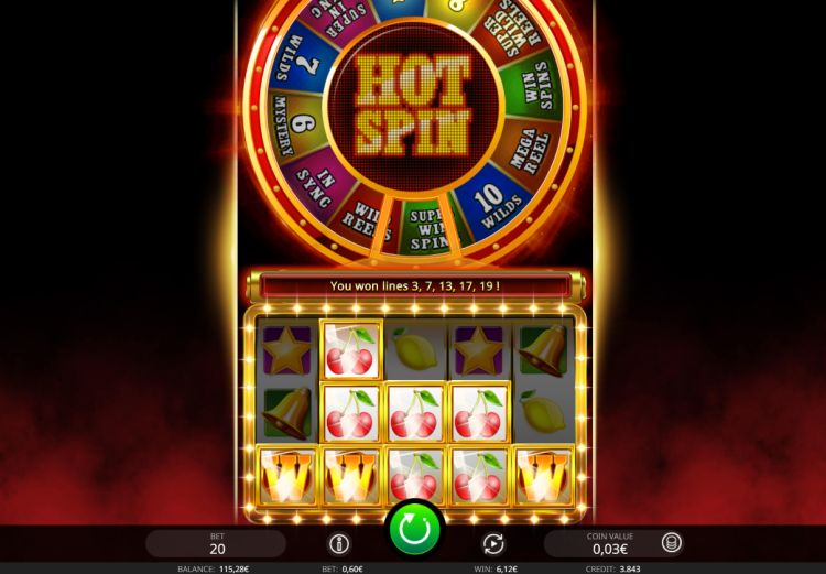 Hot spin slot review