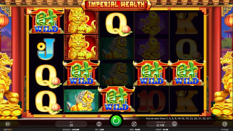 Imperial Wealth slot review win