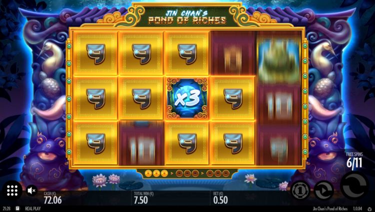 Jin Chans Pond of Riches slot review bonus spin