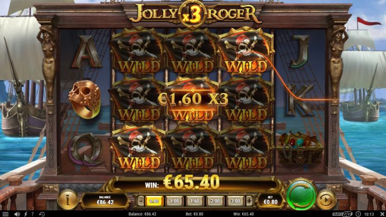 Jolly roger 2 play n go big win