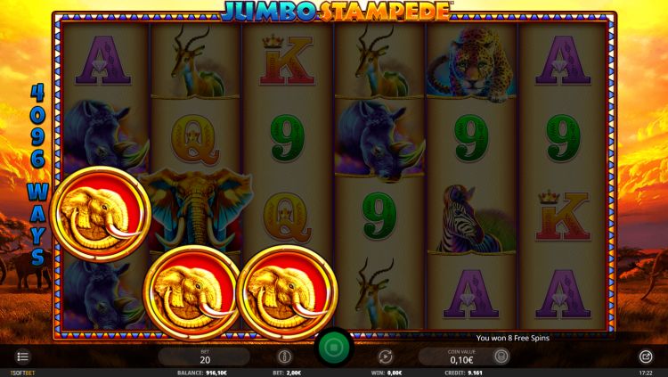 Jumbo Stampede slot review isoftbet