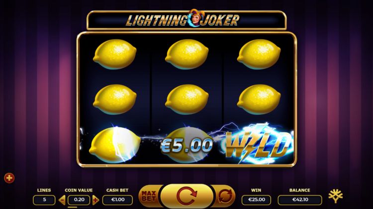 Lightning joker yggdrasil full screen lemons