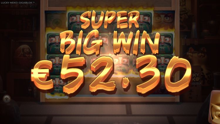 Lucky Neko Gigablox review super big win