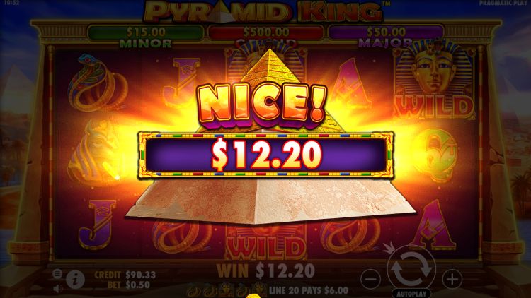 Pyramid King slot review pragmatic play win