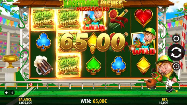 Racetrack riches megaboard slot review isoftbet