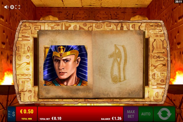 Ramses Book slot review gamomat