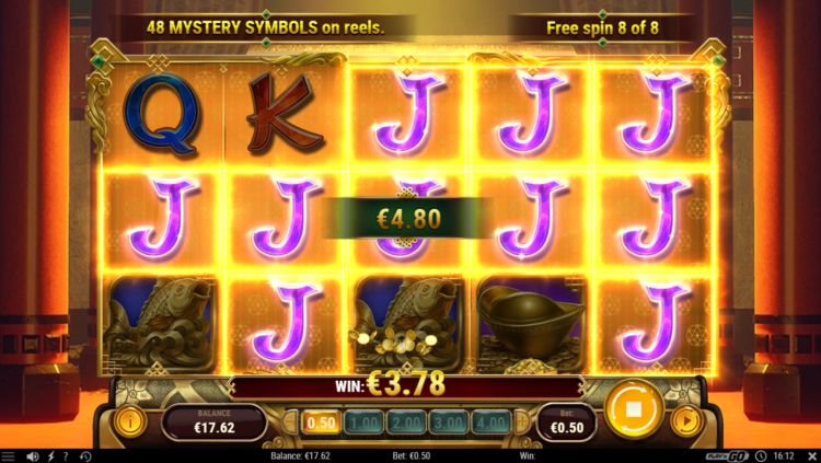 Temple of wealth review free spins