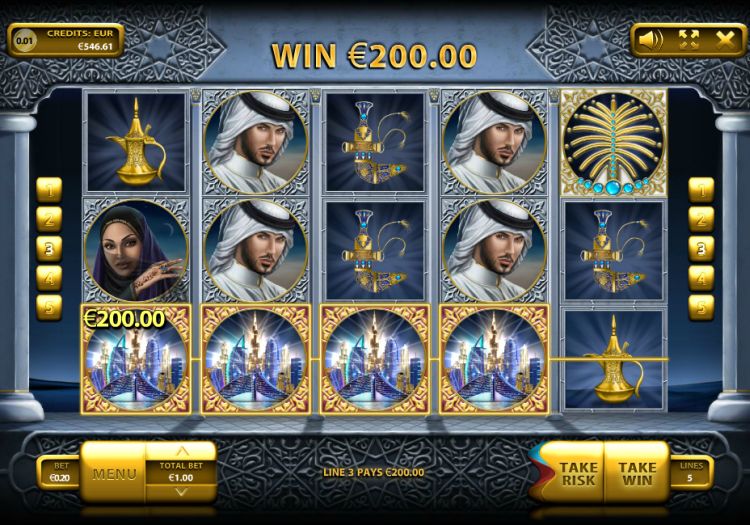 The Emirate slot review endorphina big win