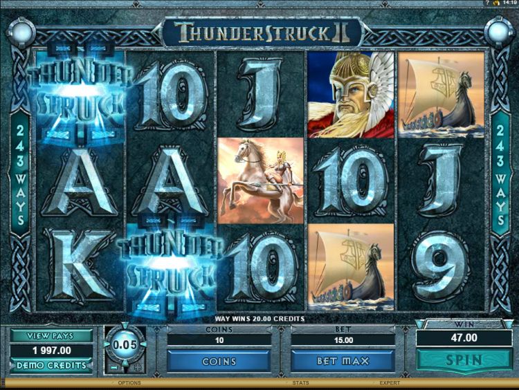 Thunderstruck-II- pokie review microgaming