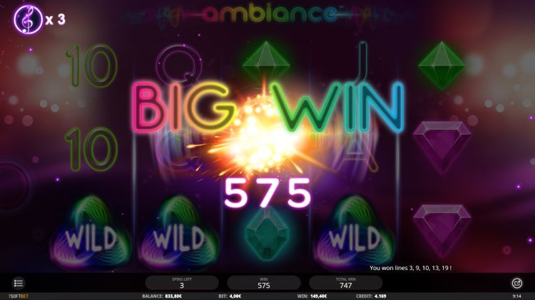 ambiance-slot isoftbet review free spins win