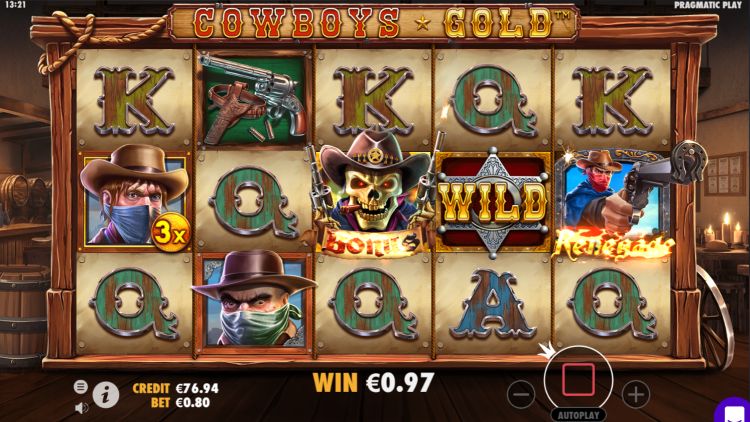 Review of the Cowboys Gold slot (Pragmatic Play): Hot or Not?