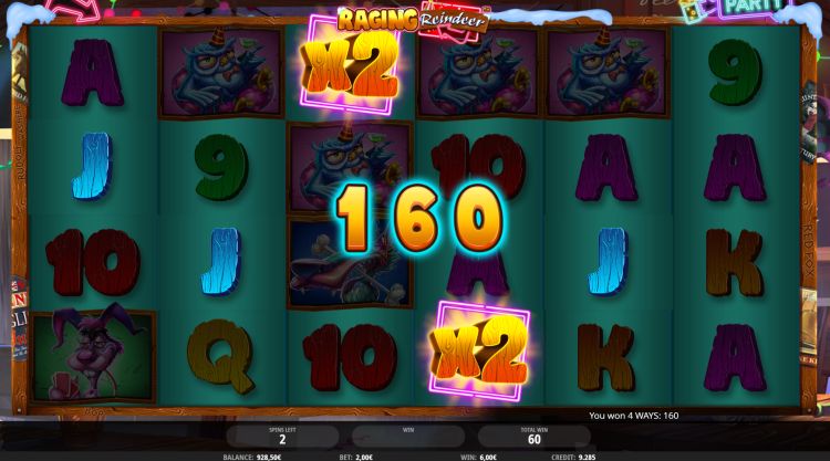 isoftbet raging-reindeer-slot review bonus win