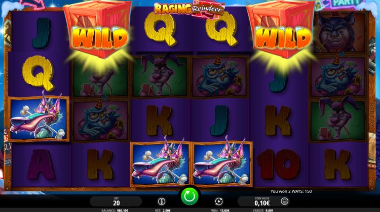 isoftbet raging reindeer-slot review win