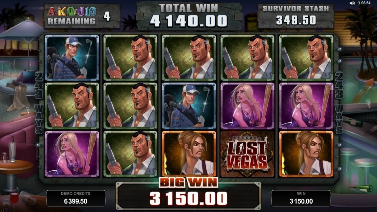 lost-vegas-slot-review-microgaming bonus