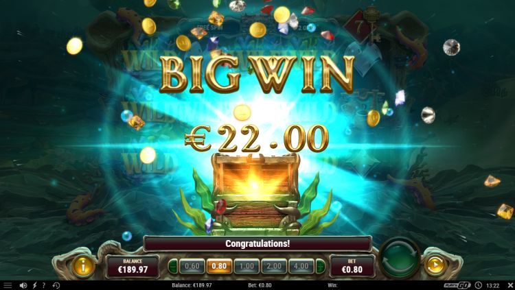 Octopus treasure slot review play'n go big win