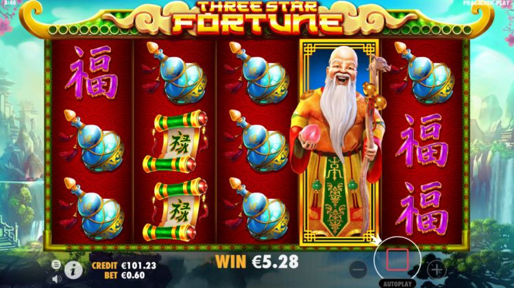 three star fortune slot pragmatic play review