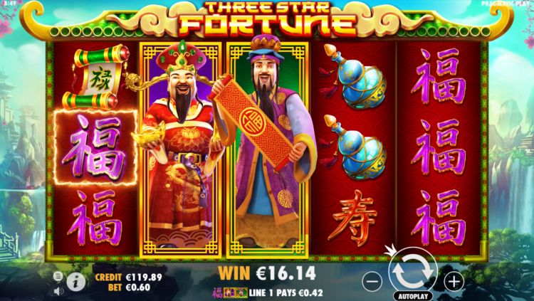 three star fortune slot pragmatic play win